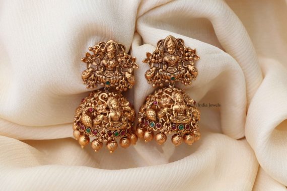 Floral designer Lakshmi Jhumkas-01