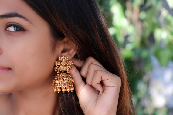 Floral designer Lakshmi Jhumkas - 02