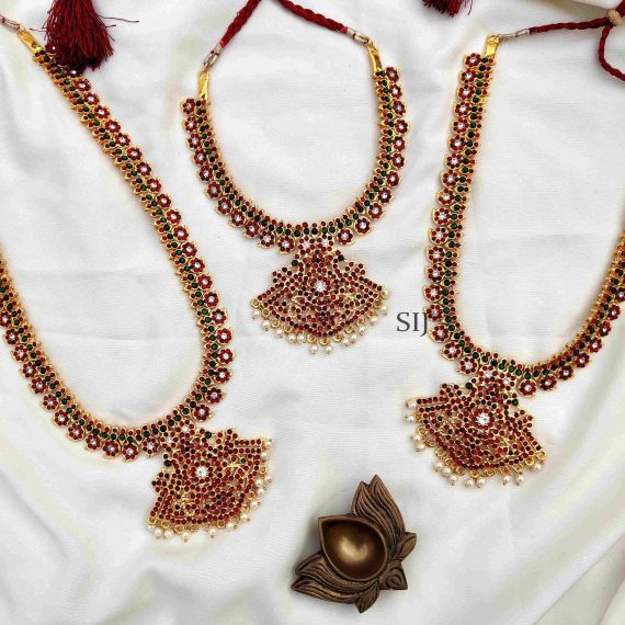 Bridal Short Medium & Long Haram Combo Set