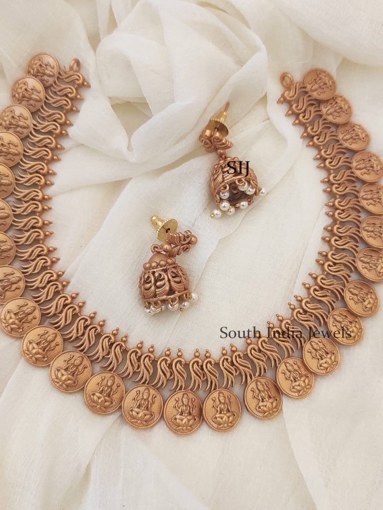 Traditional Lakshmi Coin Necklace