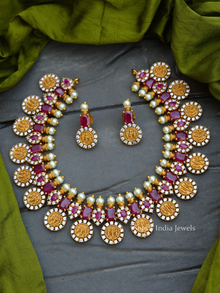 Pretty Ram Parivar Necklace