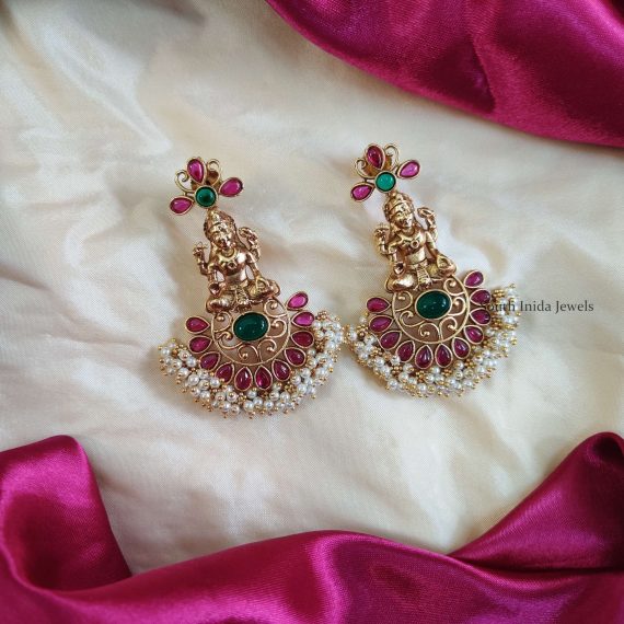 Trendy Lakshmi Design Earrings