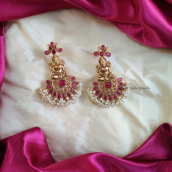 Trendy Lakshmi Design Earrings