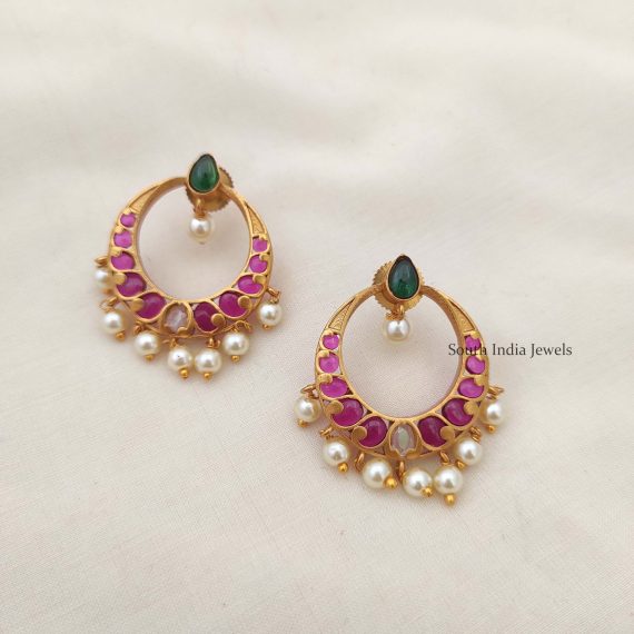 Trendy Kemp Chandbali Earrings