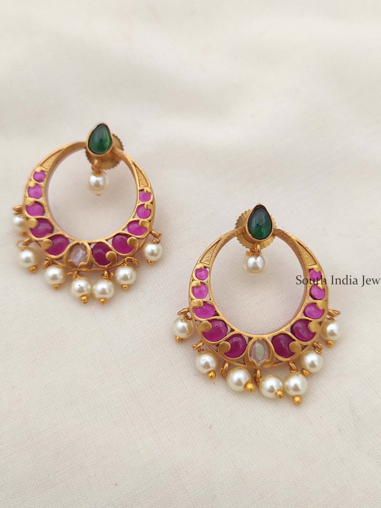 Trendy Kemp Chandbali Earrings