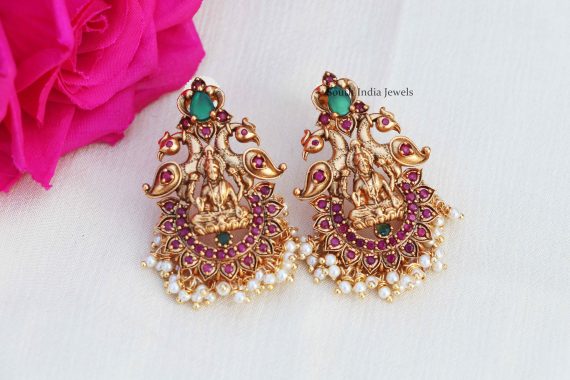 Classic Lakshmi Design Earrings