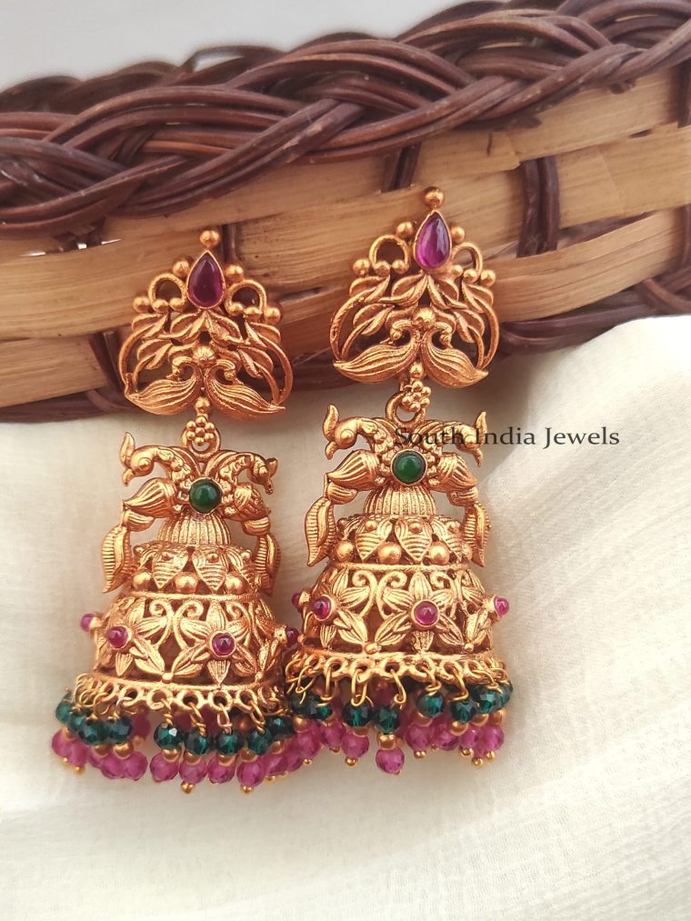 Elegant Double Layered Jhumkas