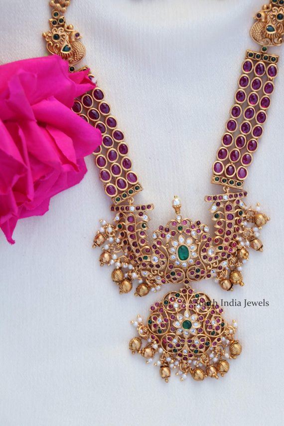 Classical Ruby Necklace Set