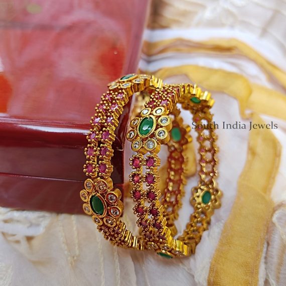 Elegant-Ruby-Matte-Finish-Bangles.