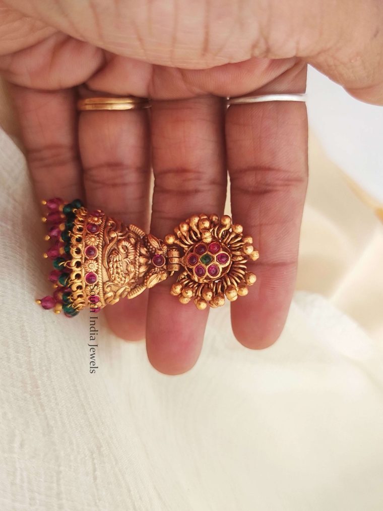 Amazing Loreal Stud Jhumkas (2)