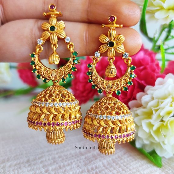 Beautiful Matte Finish Jhumkas