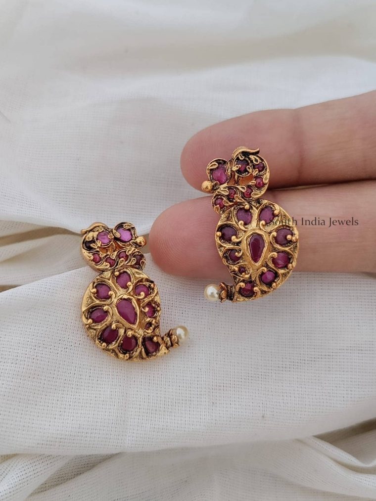 Cute Mango Design Kemp Earrings