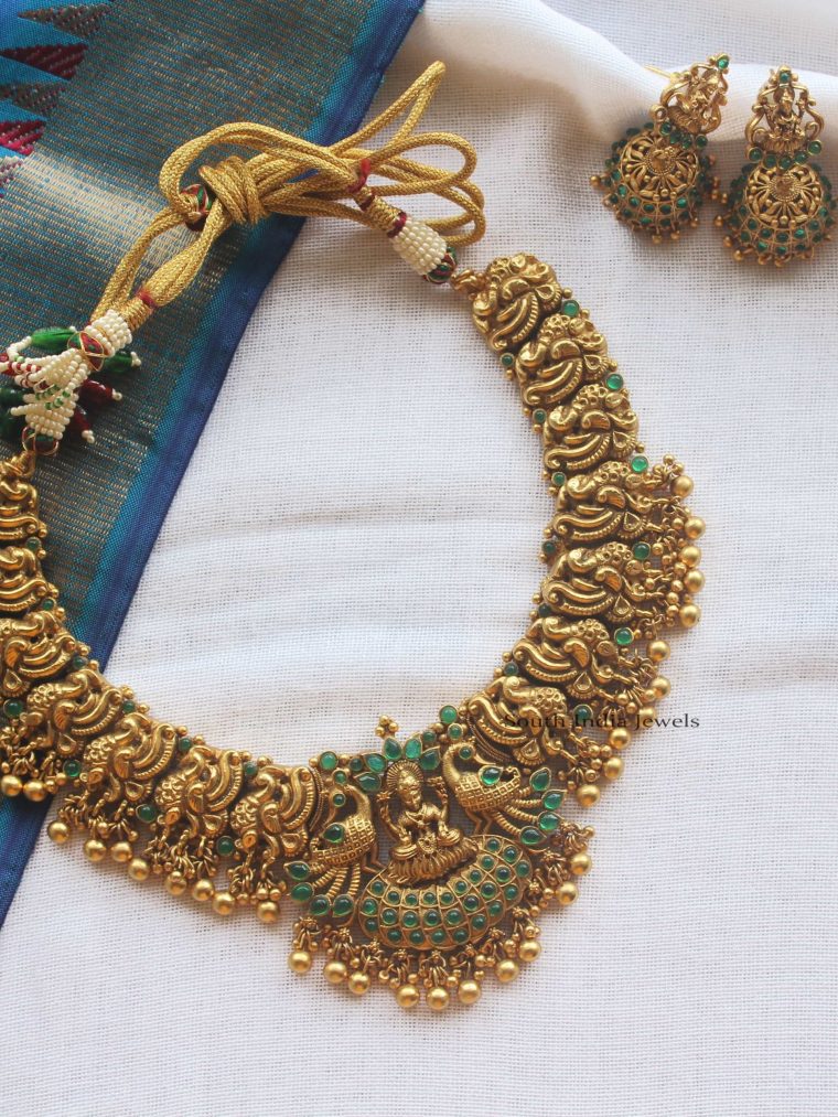 Gorgeous Green Kundan Necklace