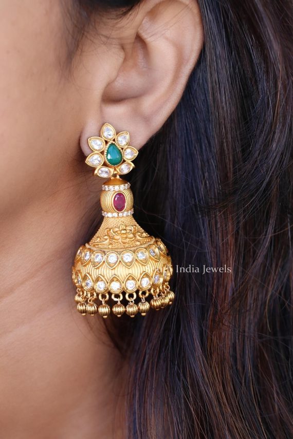 Matka Designed Jhumkas (2)