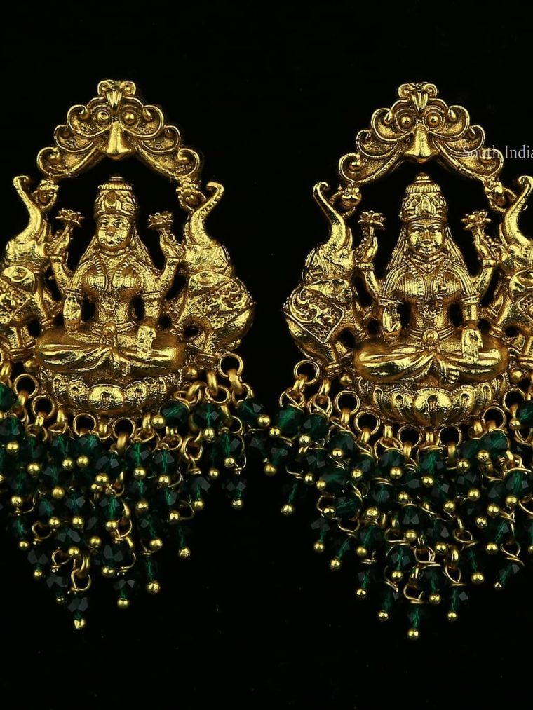 Stunning Sarmista Emerald Earring