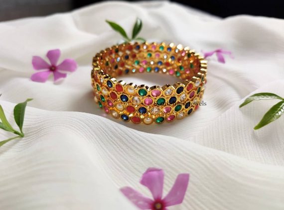 Trendy Navarathna Stone Bangles