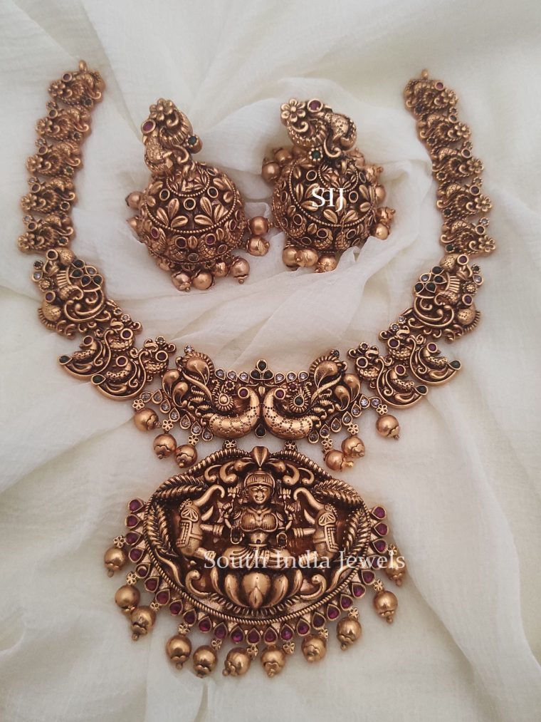 Antique Lakshmi Design Necklace