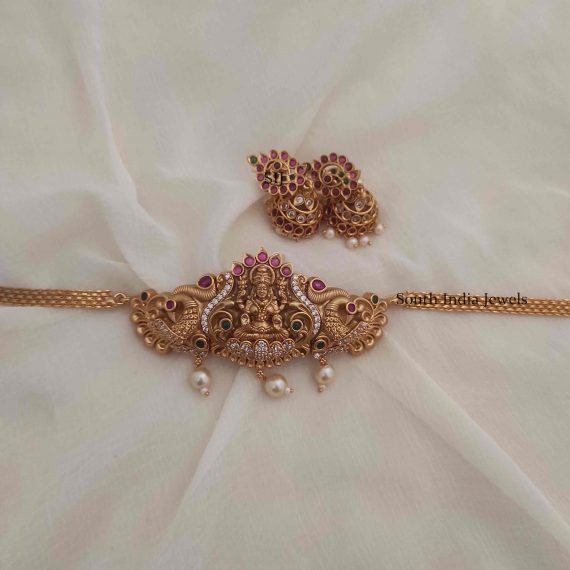 Elegant Lakshmi Design Choker