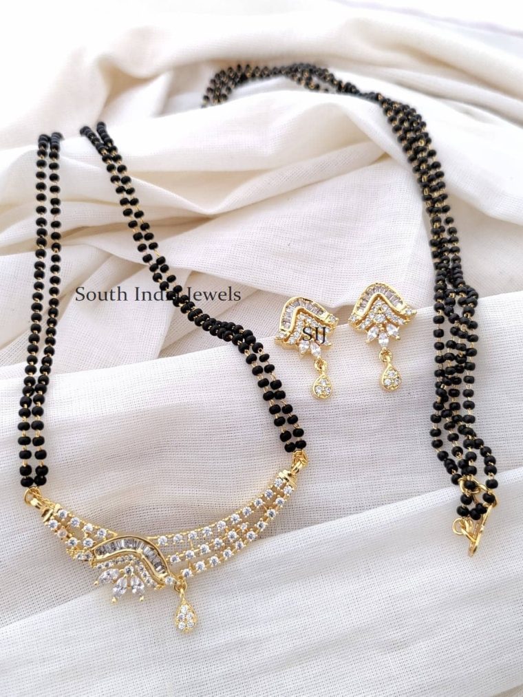 Stunning CZ Stone MangalSutra