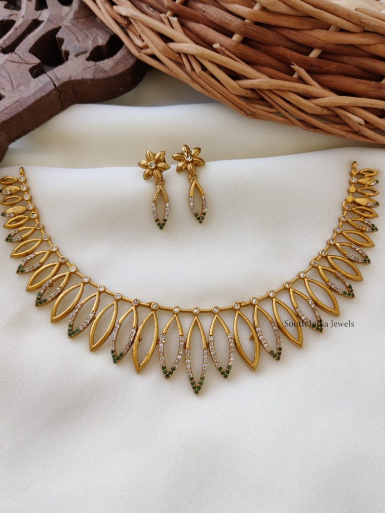 Trendy Gold Plated Necklace