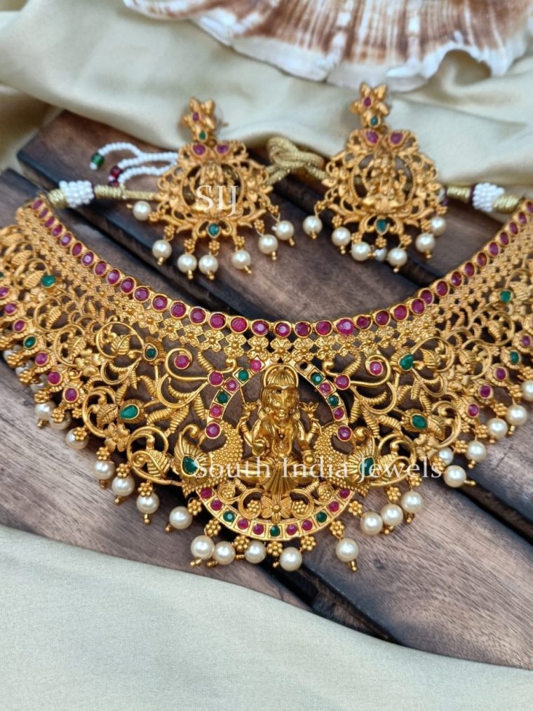 Classic Lakshmi Design Choker