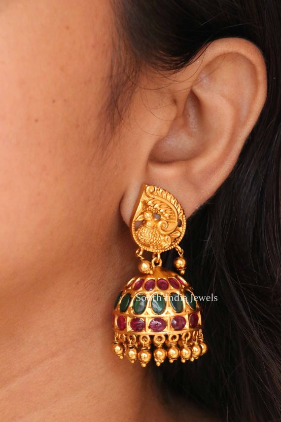 Kemp Peacock Design Jhumkas