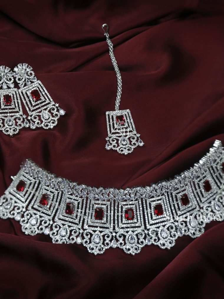 Stunning Design Ruby Choker