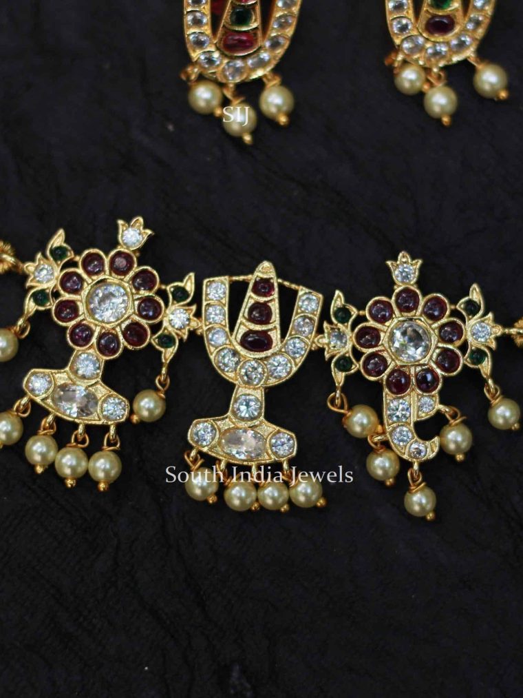 Traditional Lakshmi Design Necklace