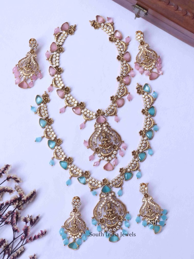 Pretty Lakshmi Stones Necklace