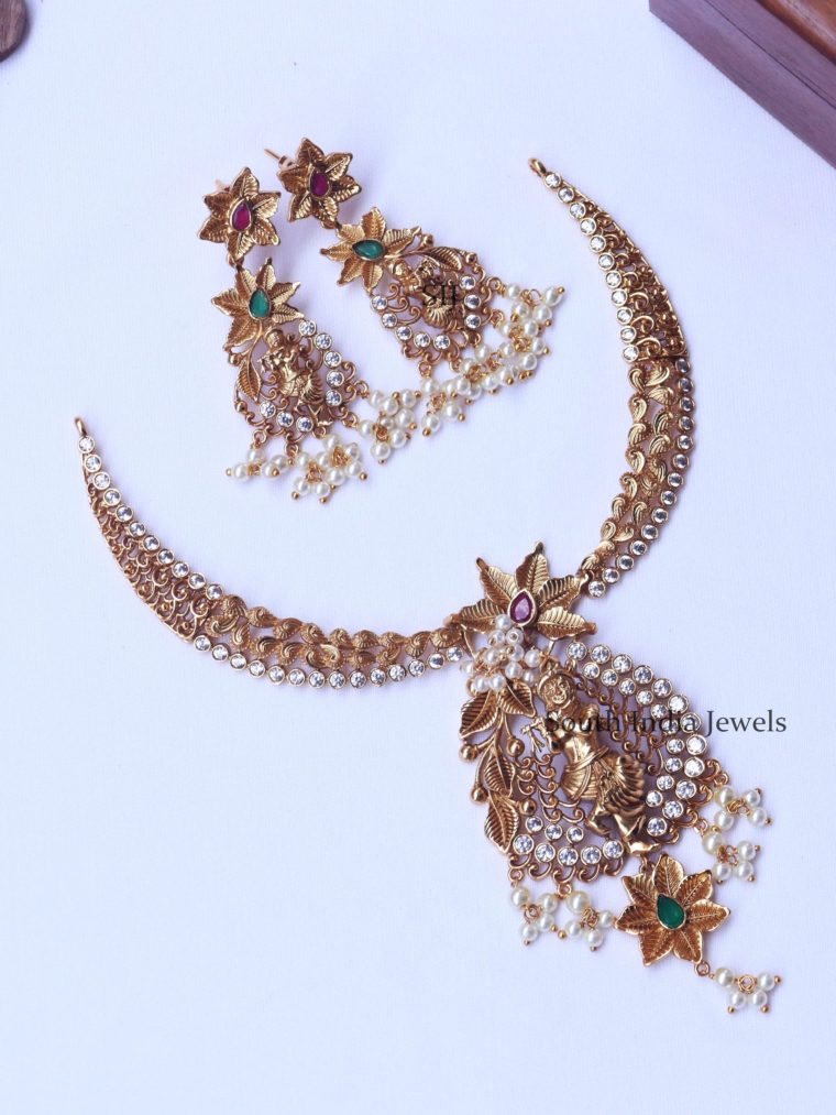 Gorgeous Kanhaiya Necklace Set