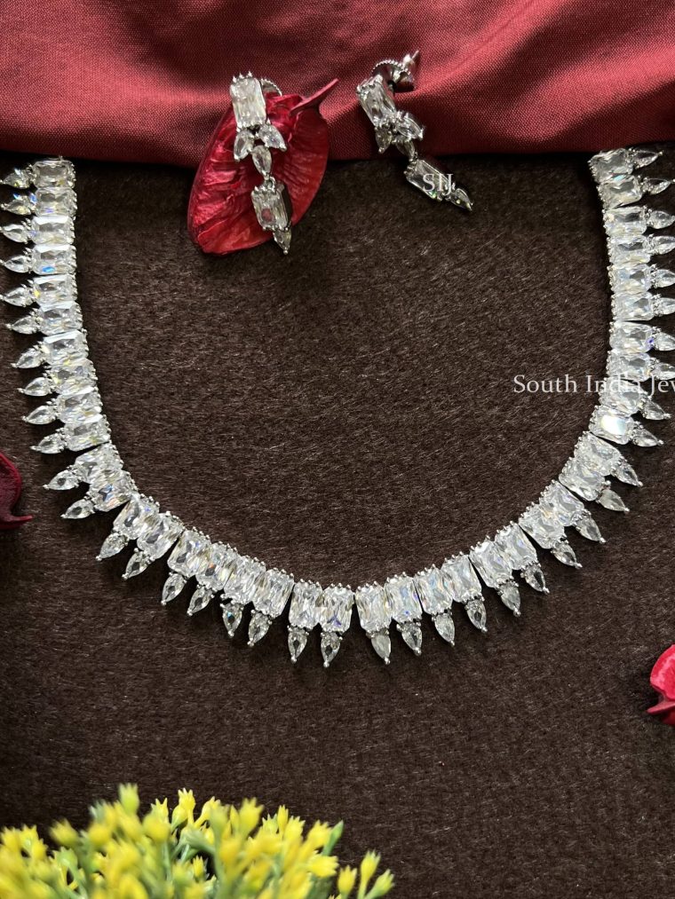 Magnificent American Diamond Necklace