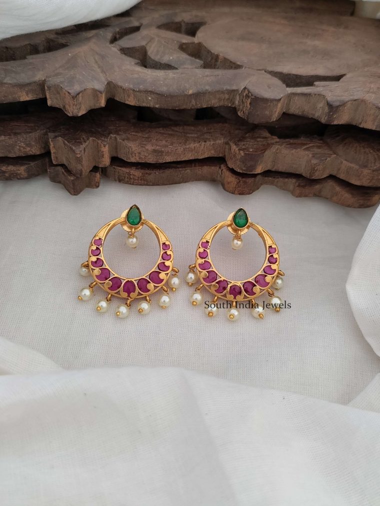 Beautiful Chandbali Designer Earrings