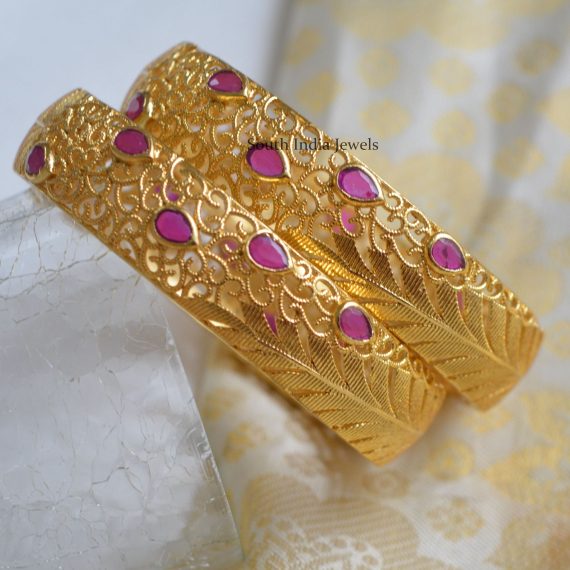 Beautiful Gold Finish Bangles