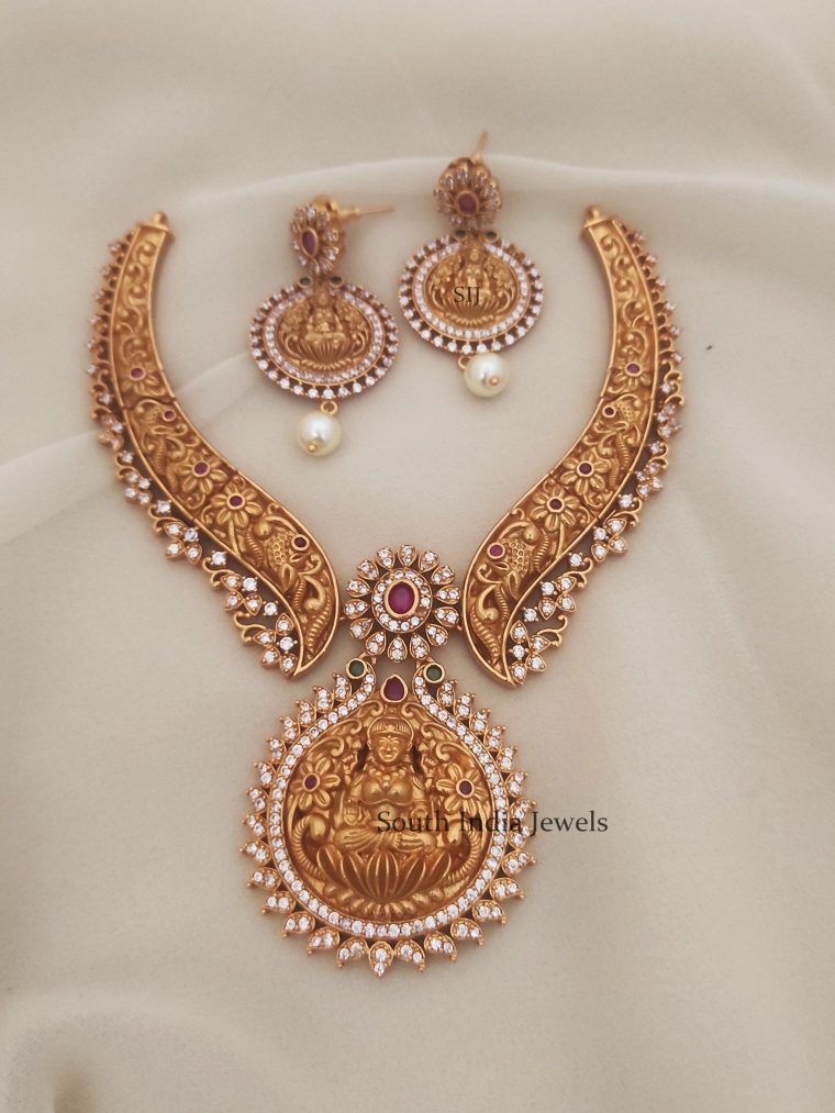 Beautiful Halsi Lakshmi Necklace