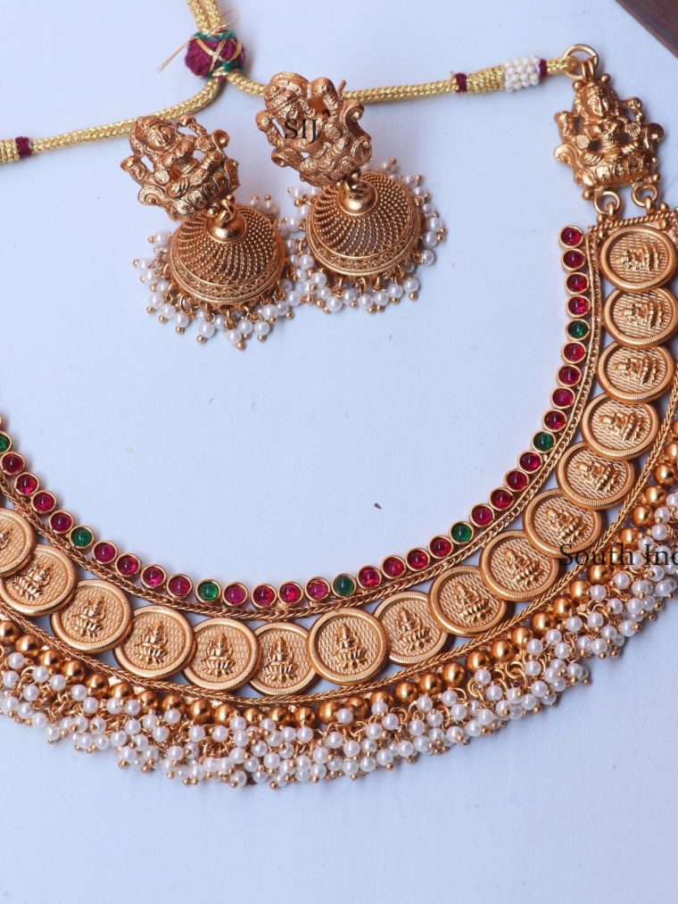 Classic Lakshmi Coin Necklace