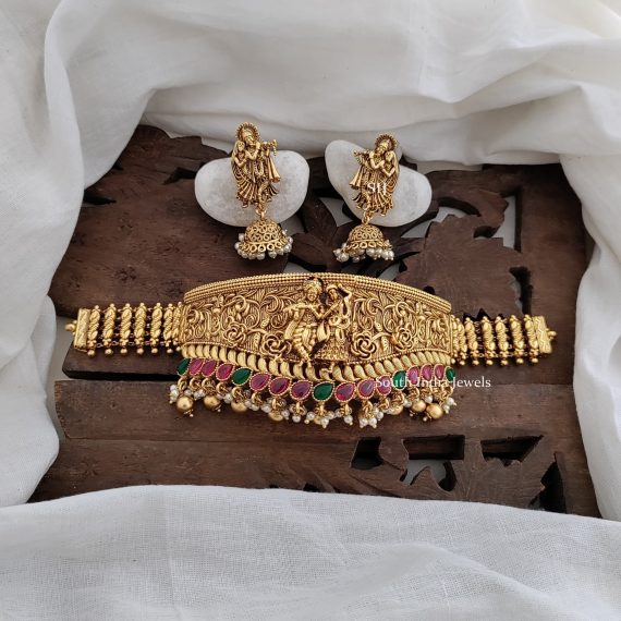 Gorgeous Radha Krishna Choker Set