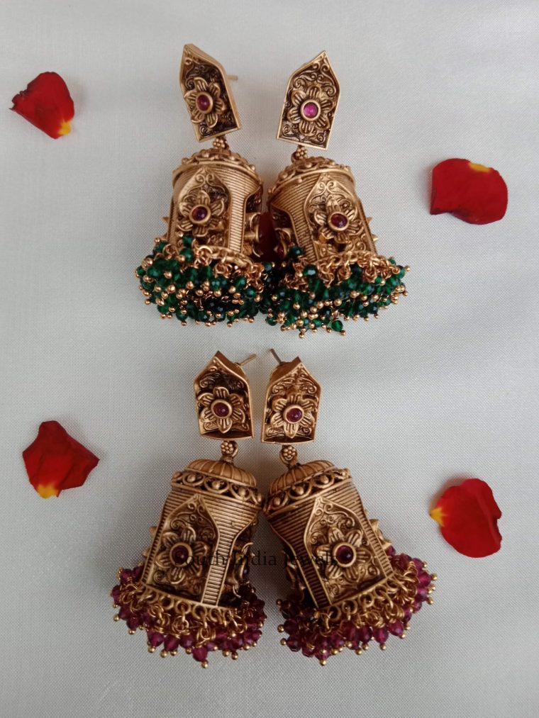 Royal Anitque Long Jhumkas