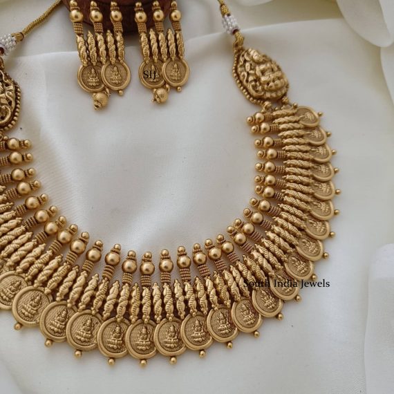 Antique Lakshmi Coin Necklace