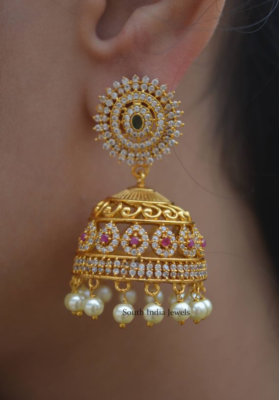 Attractive AD Design Jhumkas