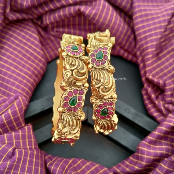 Grand Mango Design Kada Bangles