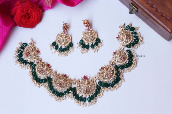 Half Moon Design Necklace Set (3)