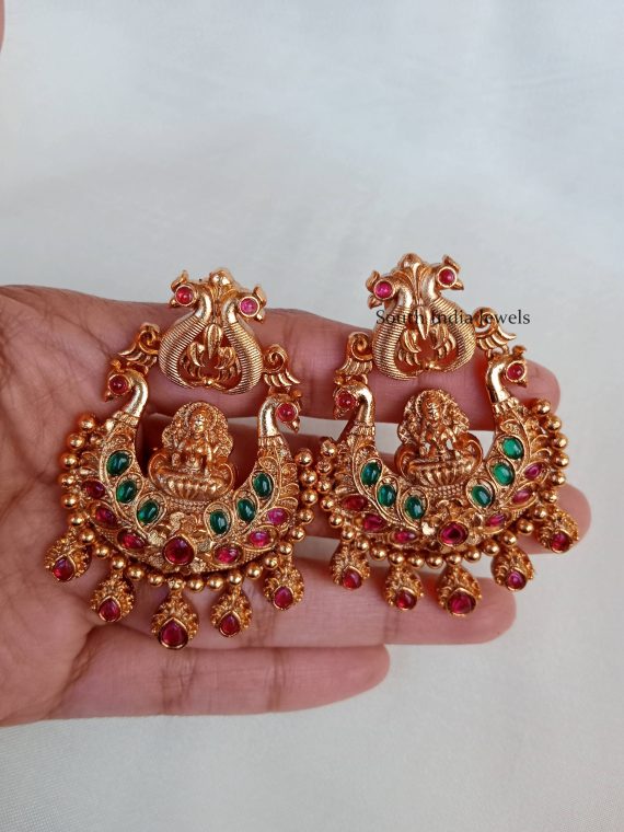 Lakshmi Chandbali Design Earrings