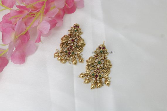 Premium Temple Design Earrings