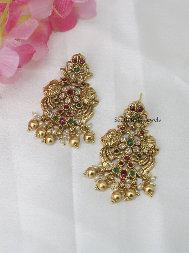 Premium Temple Design Earrings