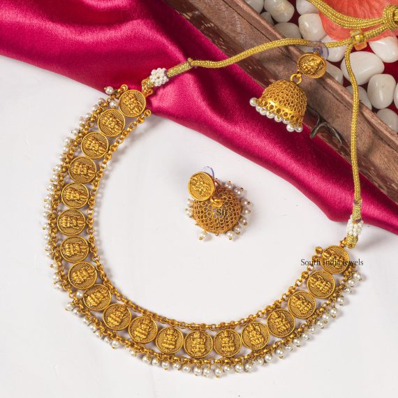 Round Shape Lakshmi Necklace