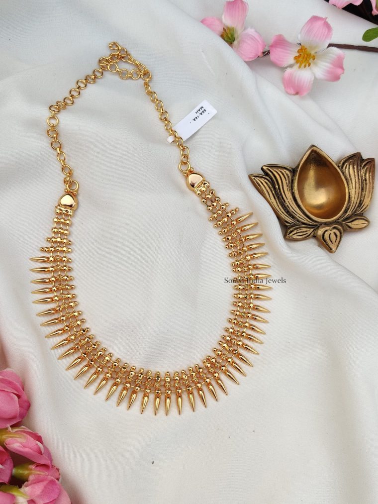 Spike Design Kerala Necklace (2)