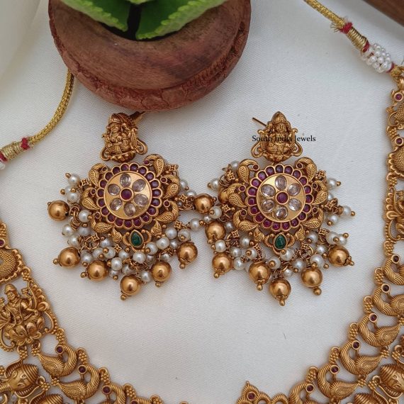 Traditional Lakshmi Kemp Necklace