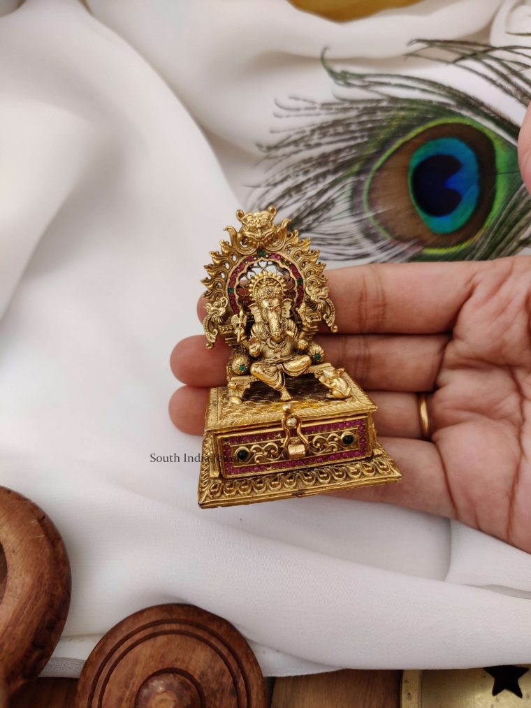 Ganesha Kumkum Box..