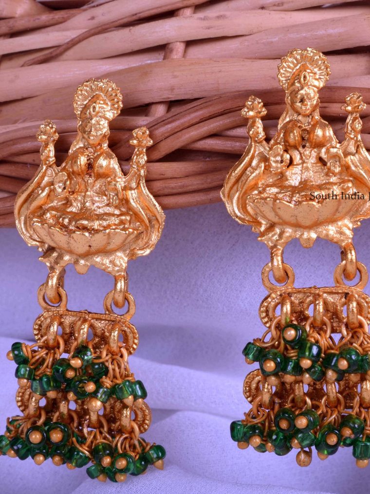 Pretty Lakshmi Design Earrings