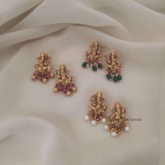 Classic Ganesh Elite Earrings